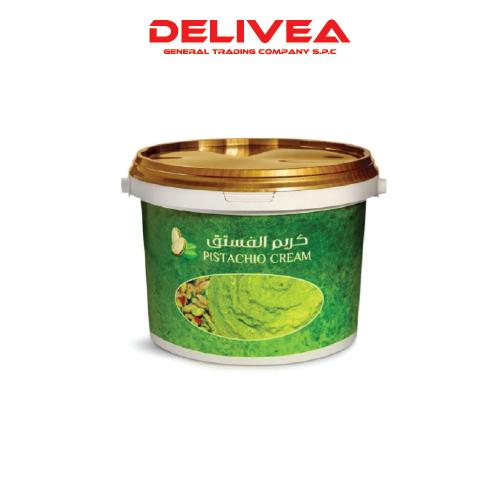 Pistachio Cream 5KG Delivea General Trading Company W.L.L